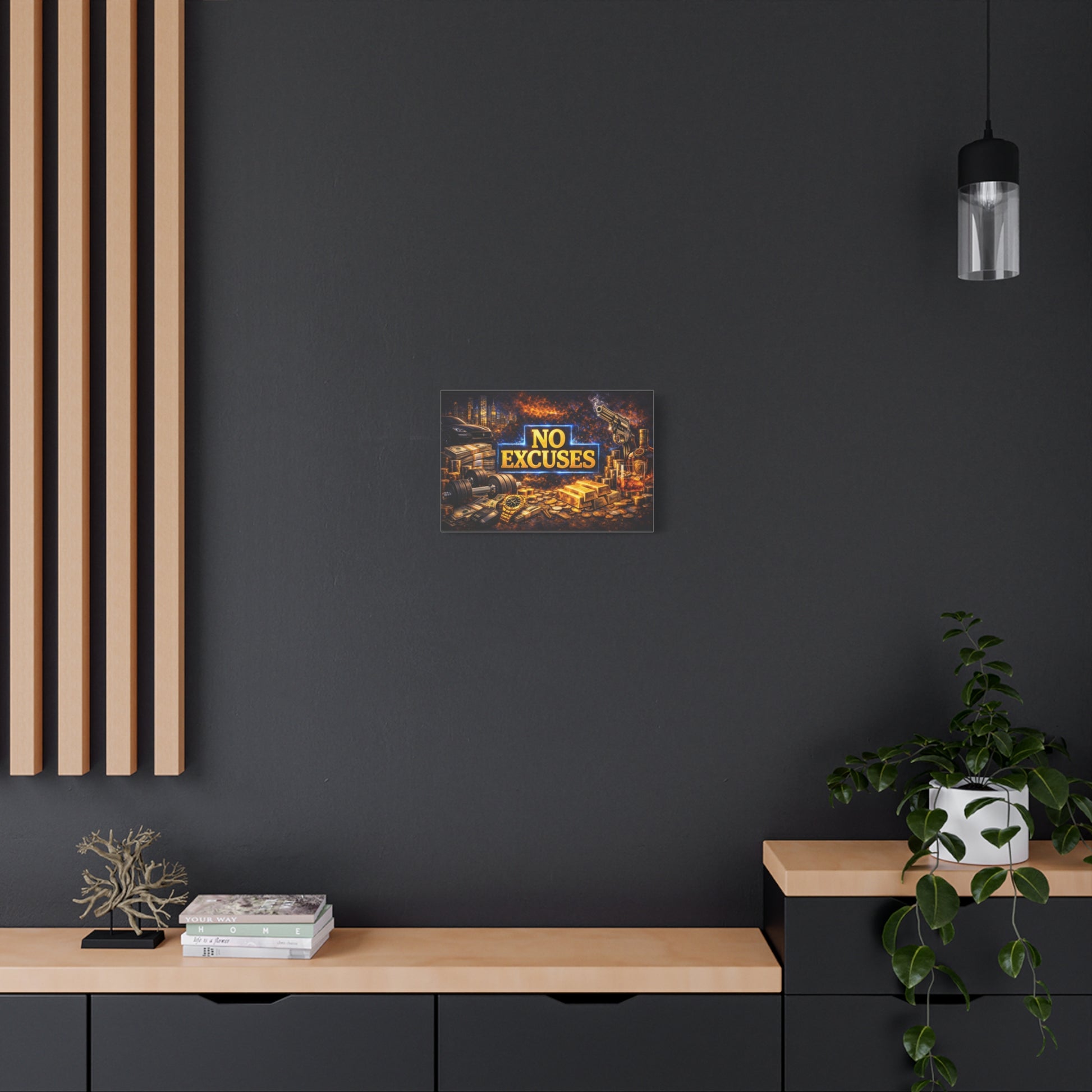 No Excuses – Luxury Motivation canvas wall art, product image 36 of 84