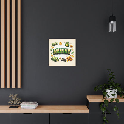 Money Power Canvas Wall Art Canvas image 28