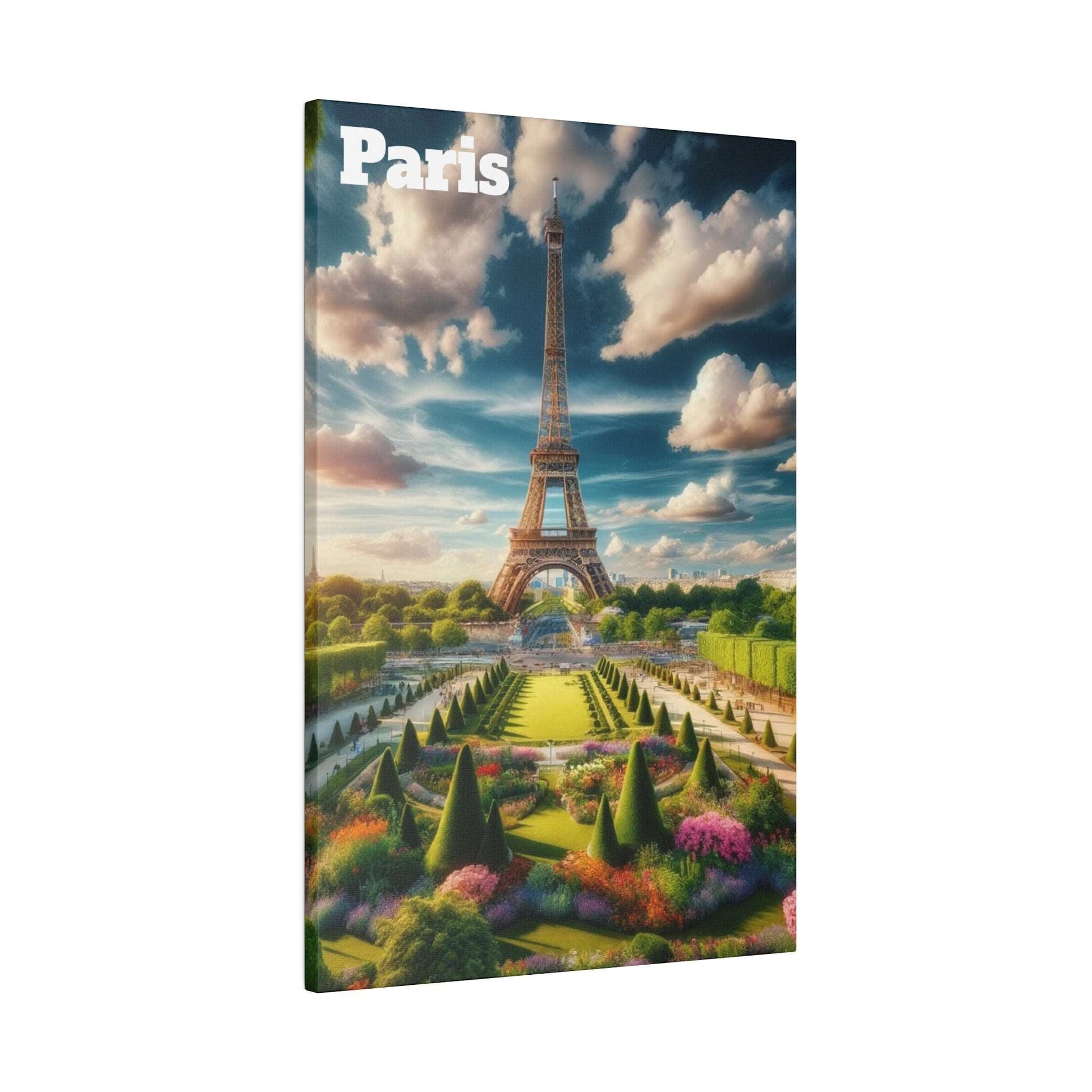 Eiffel Tower Elegance Canvas Print