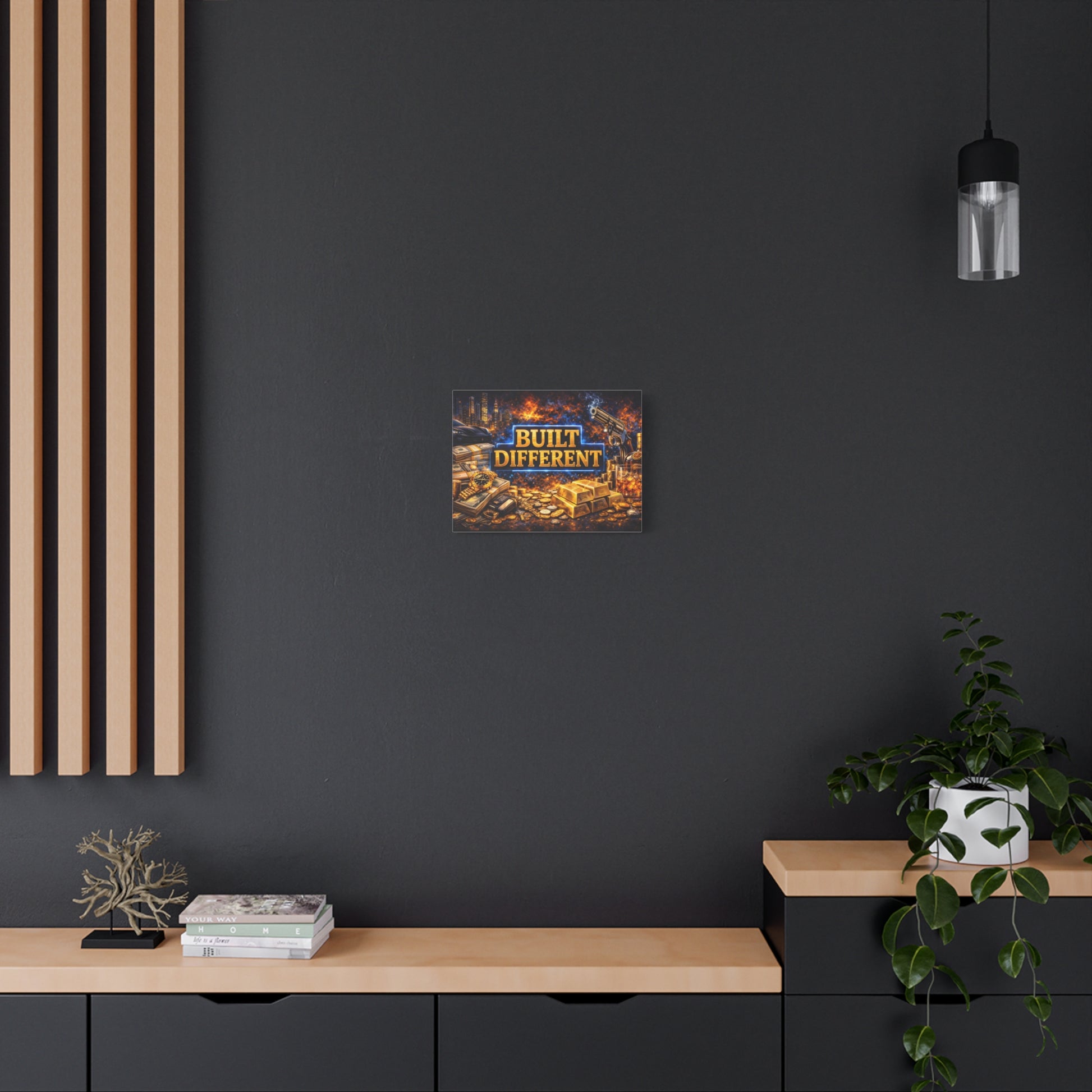 Built Different – Luxury Motivation canvas wall art, product image 32 of 80