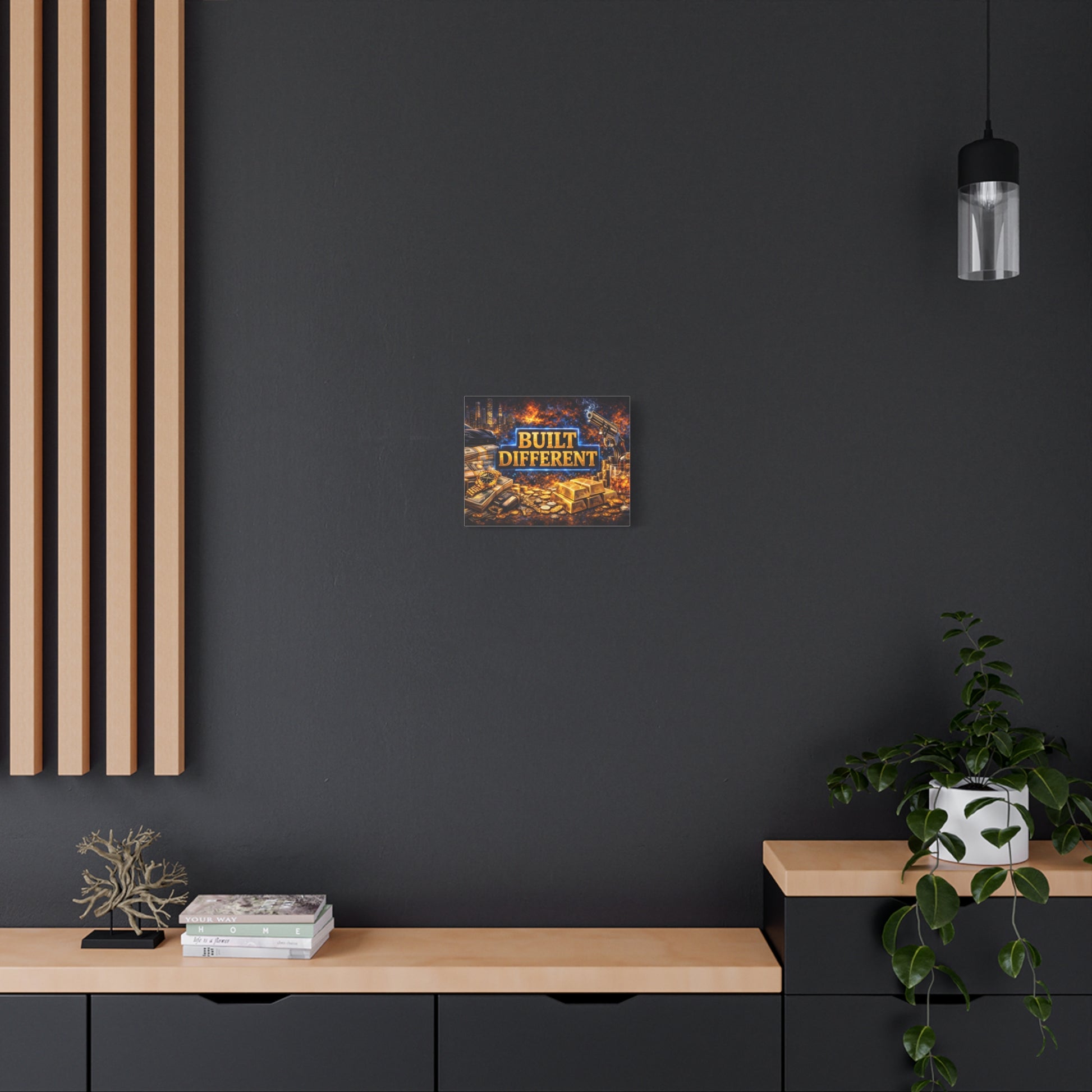Built Different – Luxury Motivation canvas wall art, product image 29 of 80