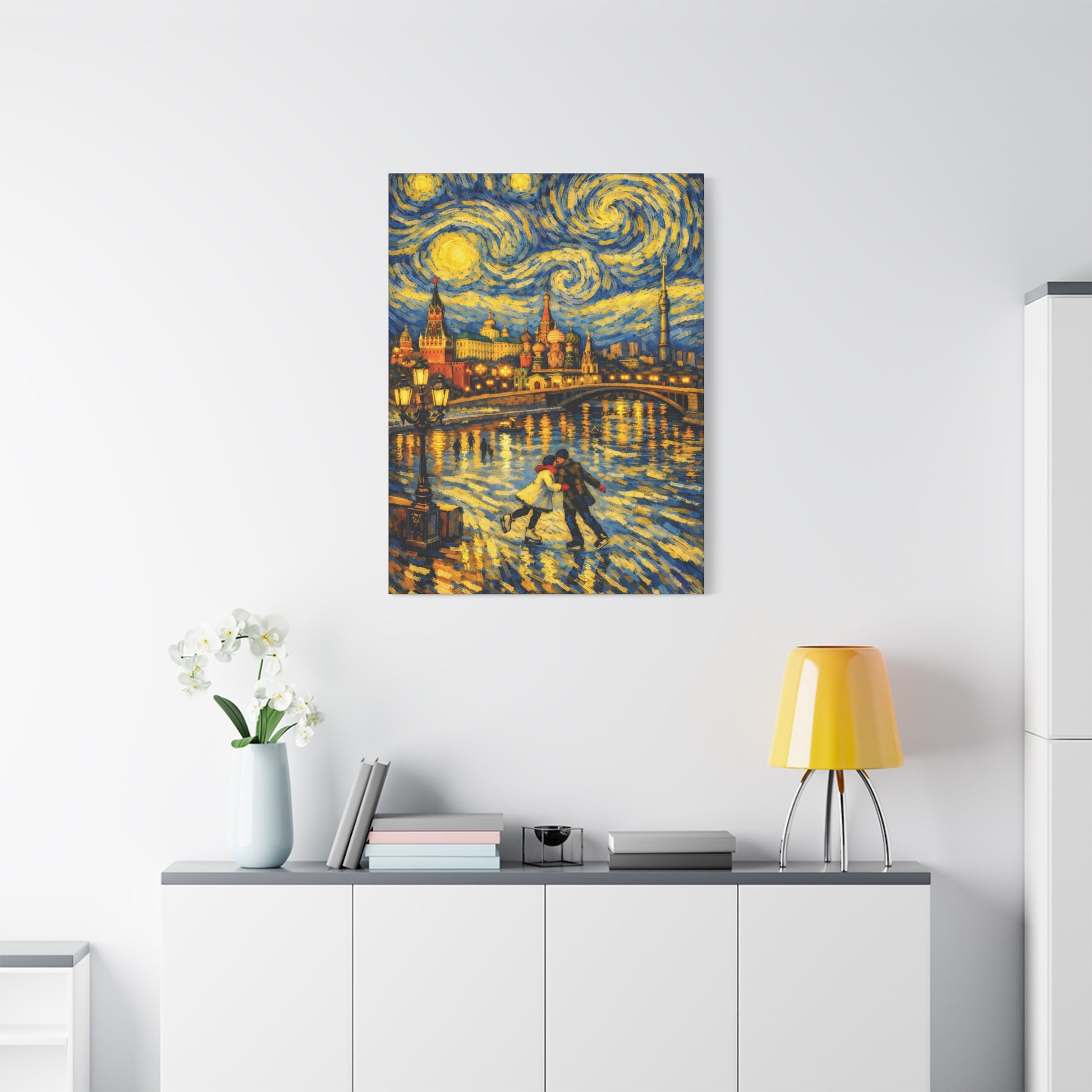 Moscow in a Starry Night – Van Gogh Inspired Canvas Print in Van Gogh style canvas art, product image 61 of 68