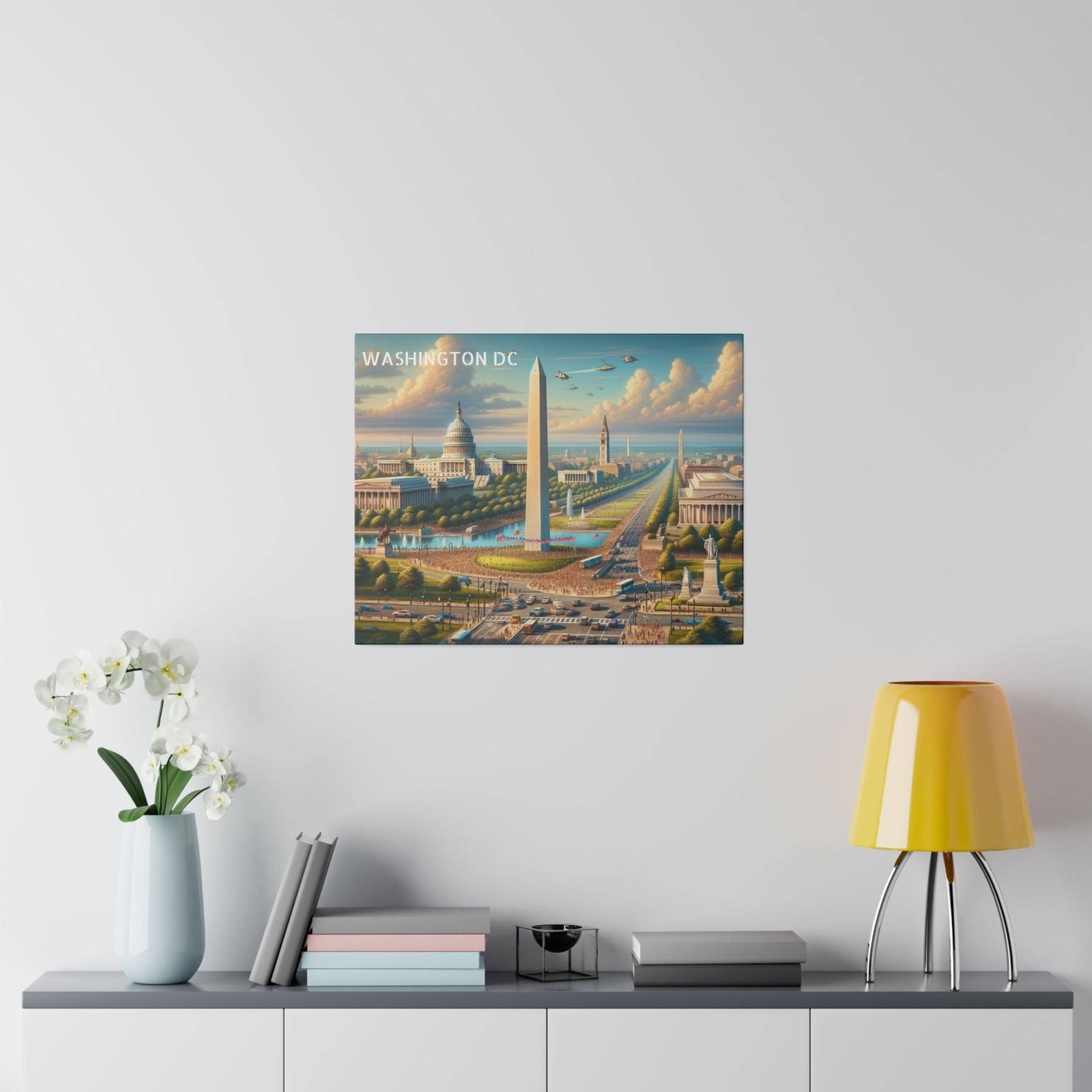 Washington DC Skyline Canvas Art