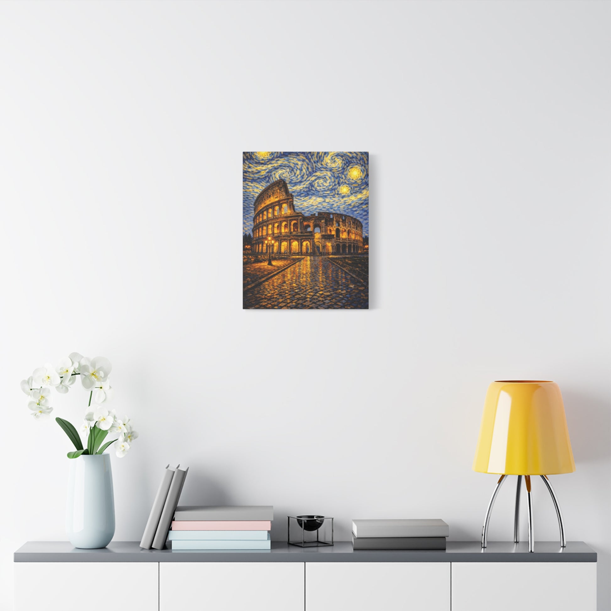 The Colosseum Under a Starry Sky – Van Gogh Inspired Canvas Print in Van Gogh style canvas art, product image 32 of 60
