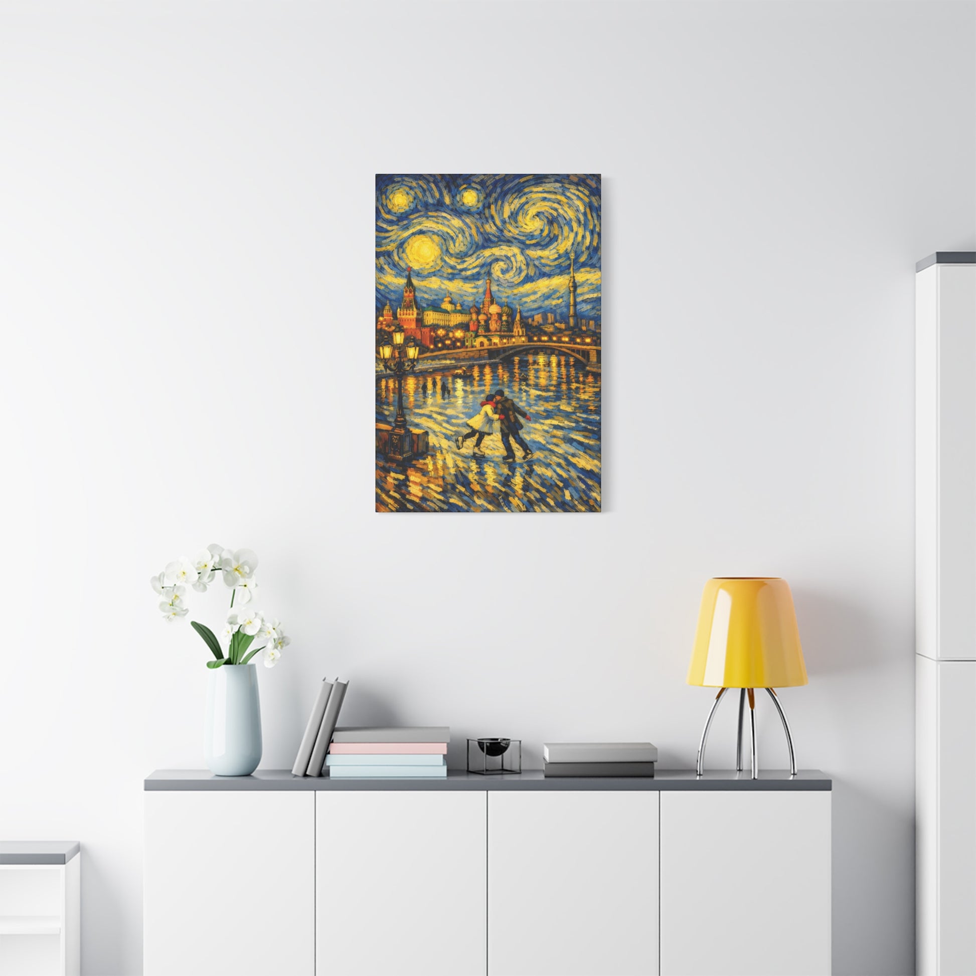 Moscow in a Starry Night – Van Gogh Inspired Canvas Print in Van Gogh style canvas art, product image 55 of 68