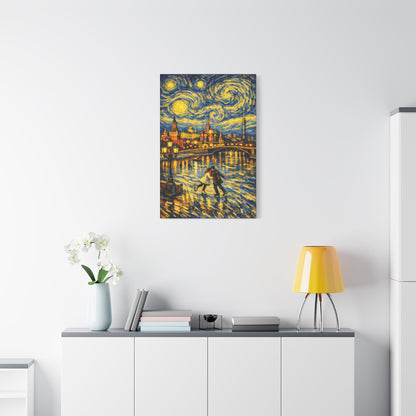 Moscow in a Starry Night – Van Gogh Inspired Canvas Print in Van Gogh style canvas art, product image 55 of 68