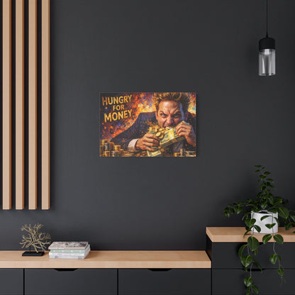 Hungry for Money – Entrepreneur Mindset canvas wall art, product image 49 of 64