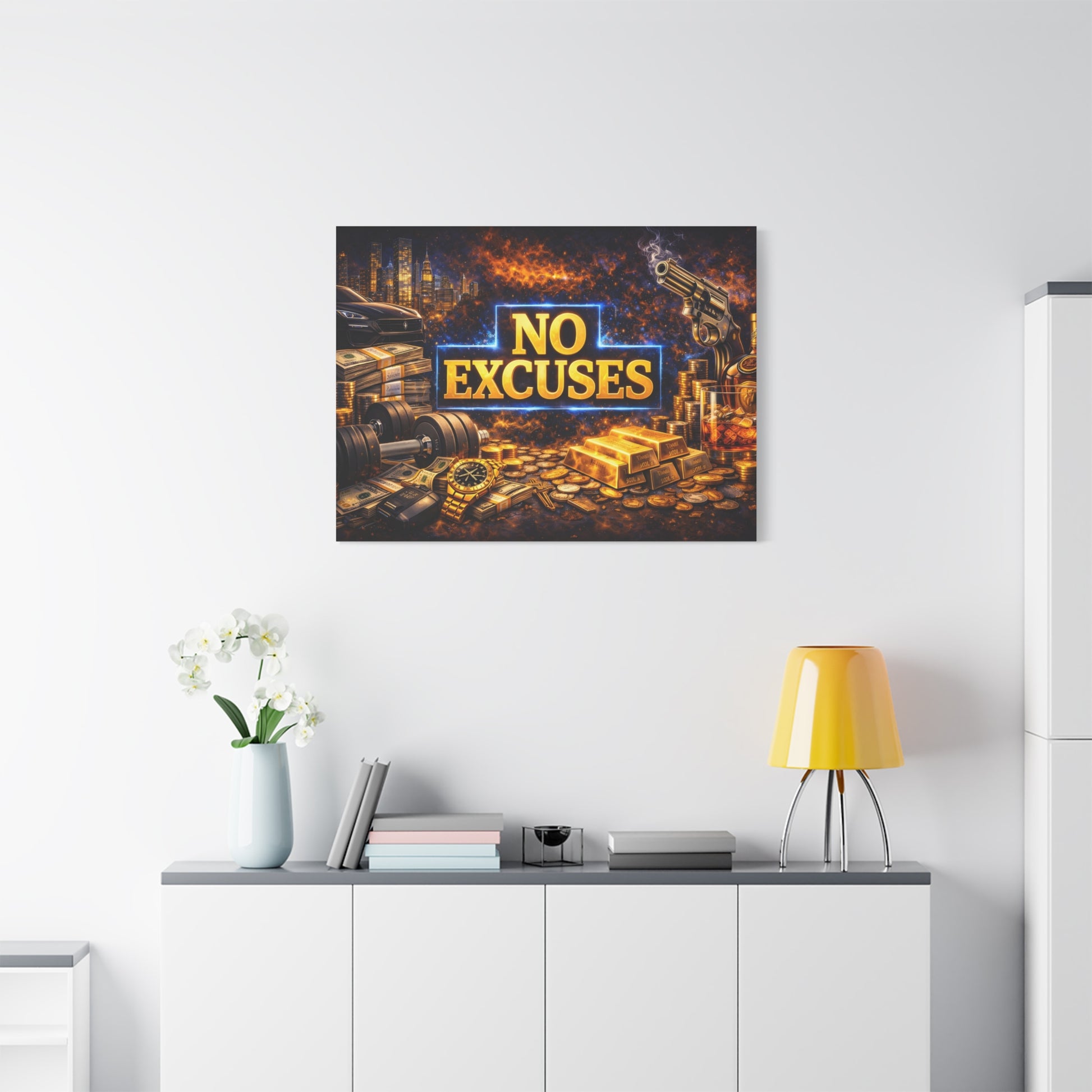 No Excuses – Luxury Motivation canvas wall art, product image 68 of 84