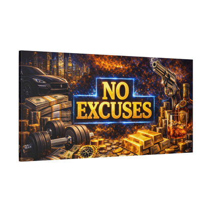 No Excuses – Luxury Motivation canvas wall art, product image 73 of 84