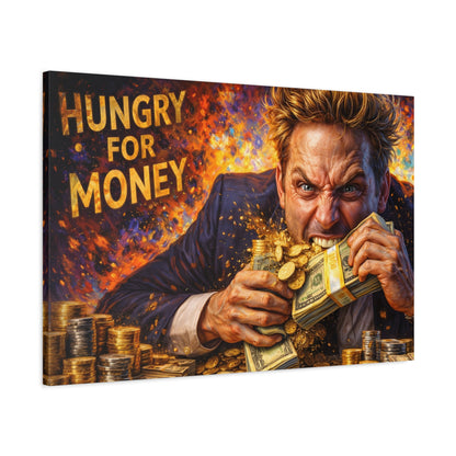 Hungry for Money – Entrepreneur Mindset canvas wall art, product image 53 of 64