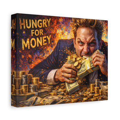 Hungry for Money – Entrepreneur Mindset canvas wall art, product image 17 of 64
