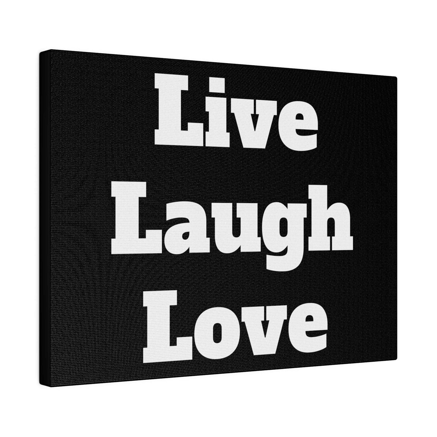 Live, Laugh, Love: Inspirational Canvas Art