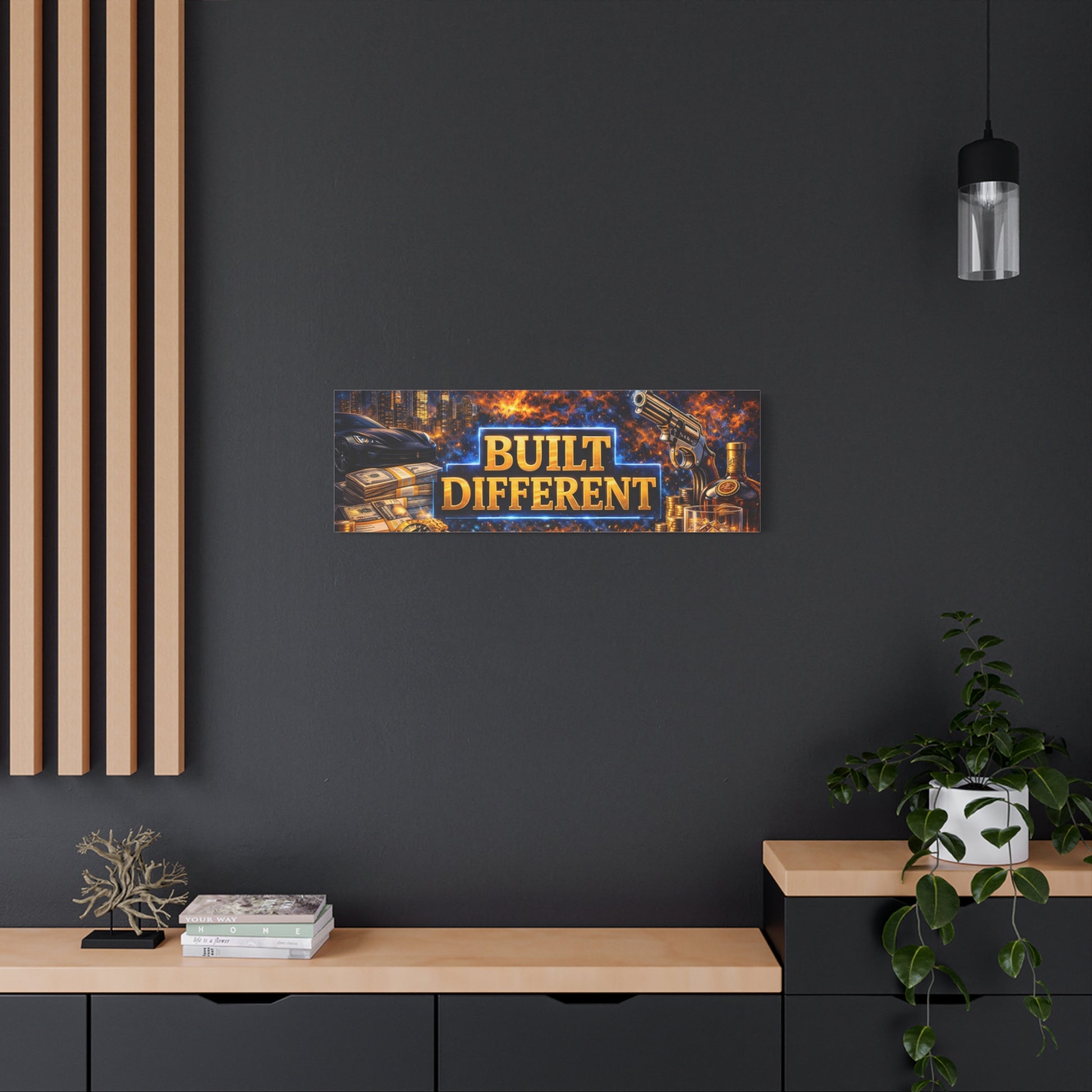 Built Different – Luxury Motivation canvas wall art, product image 62 of 80