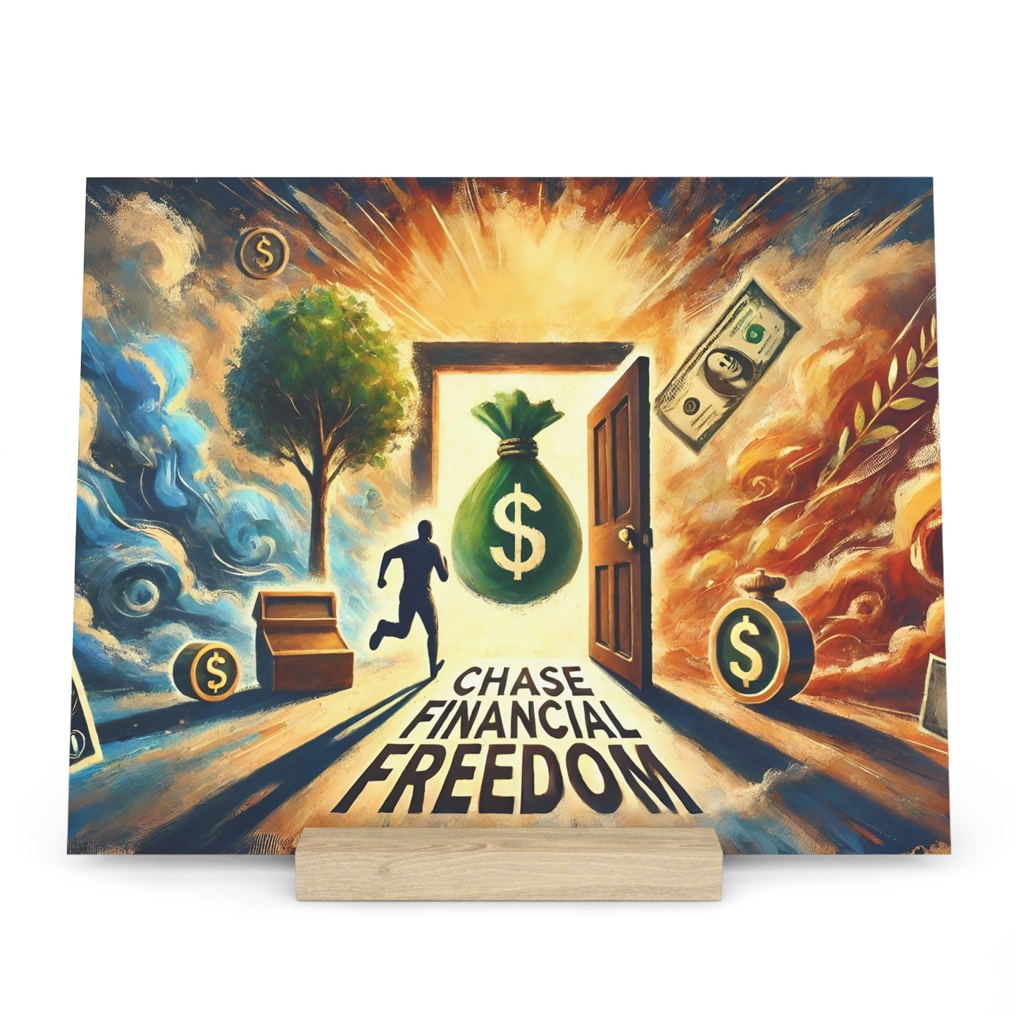 Chase Financial Freedom: Motivational Gallery Board – Inspirational Art