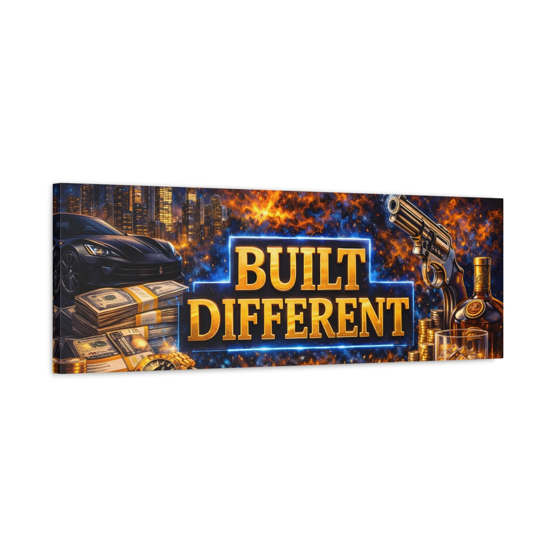 Built Different – Luxury Motivation canvas wall art, product image 60 of 80