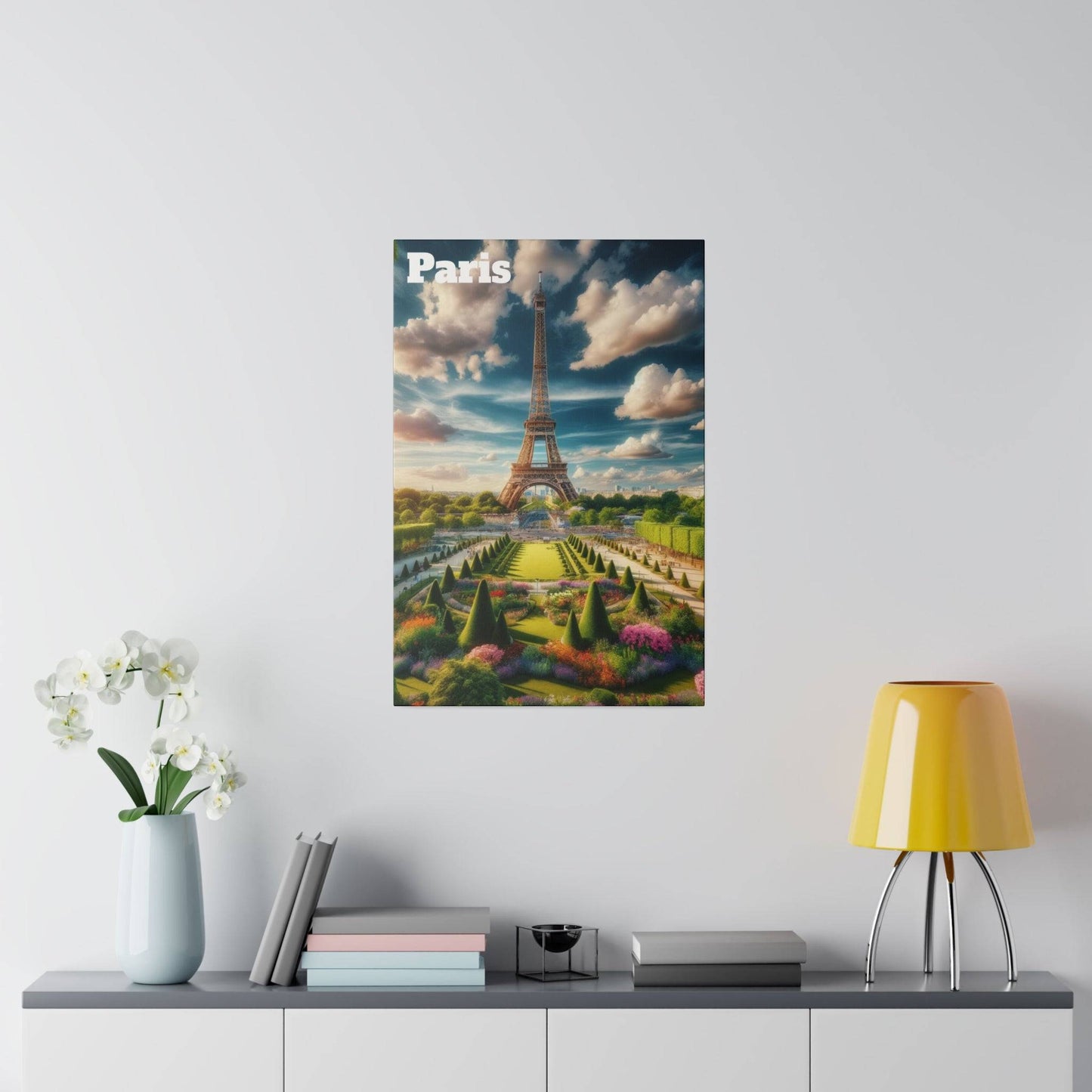 Eiffel Tower Elegance Canvas Print