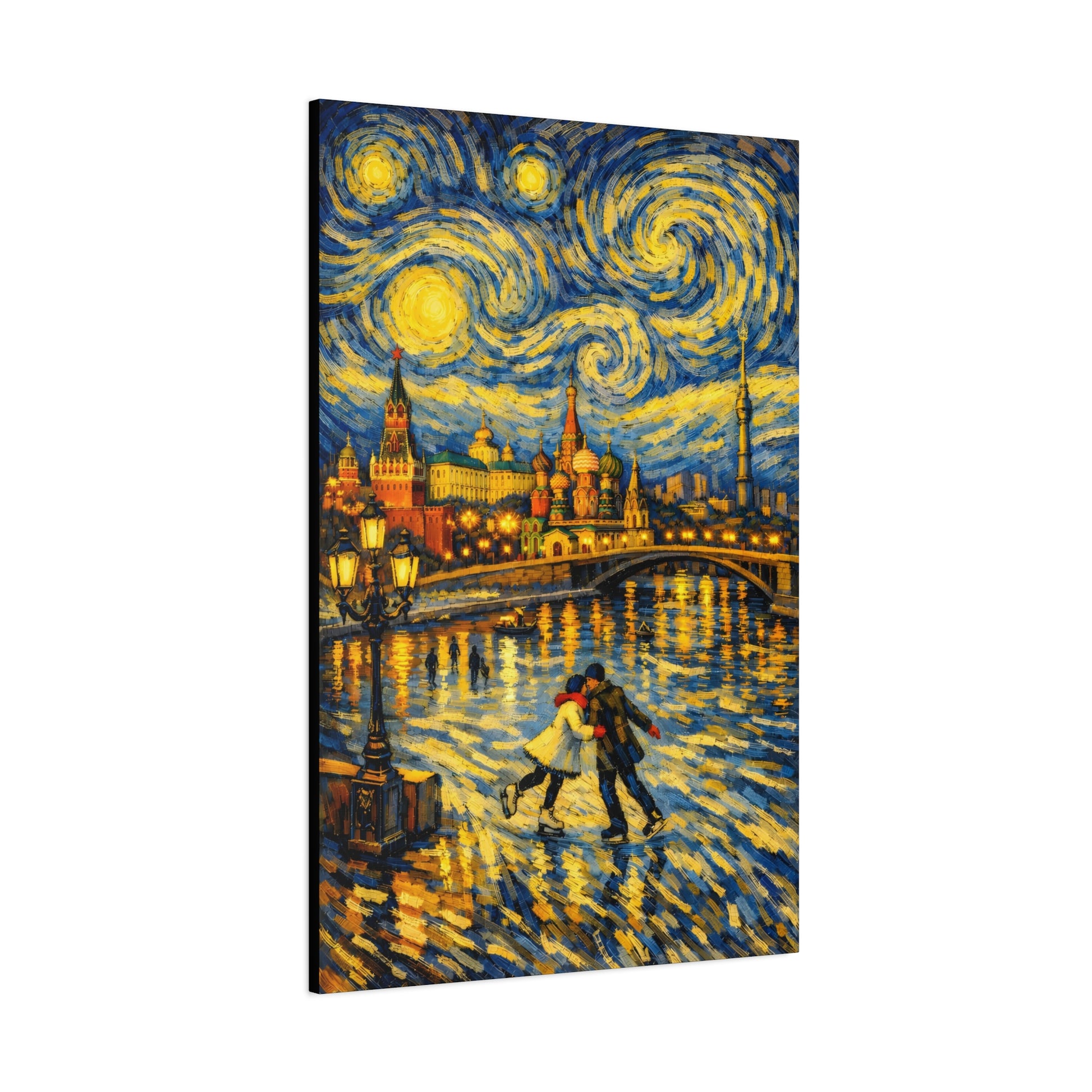 Moscow in a Starry Night – Van Gogh Inspired Canvas Print in Van Gogh style canvas art, product image 63 of 68
