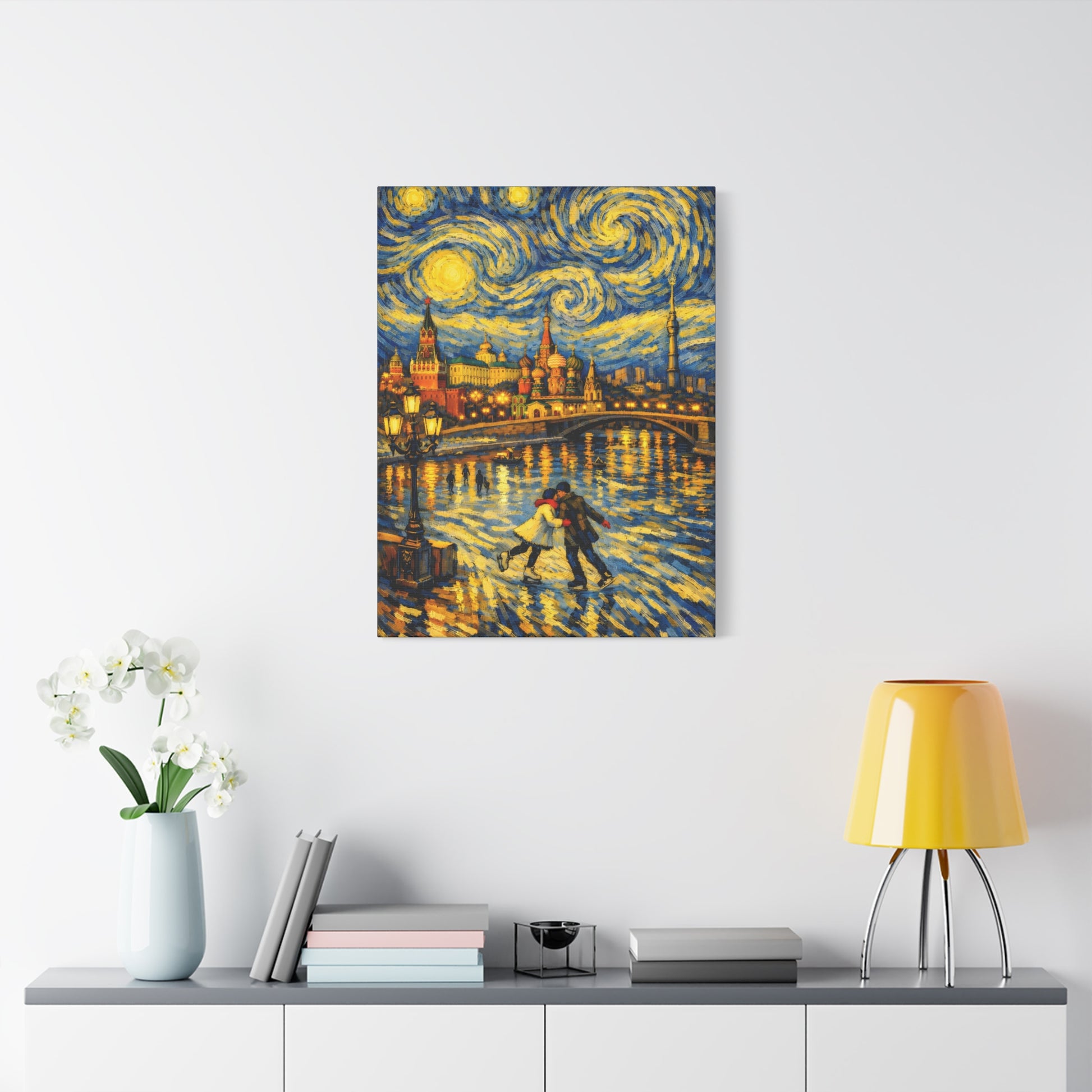 Moscow in a Starry Night – Van Gogh Inspired Canvas Print in Van Gogh style canvas art, product image 52 of 68