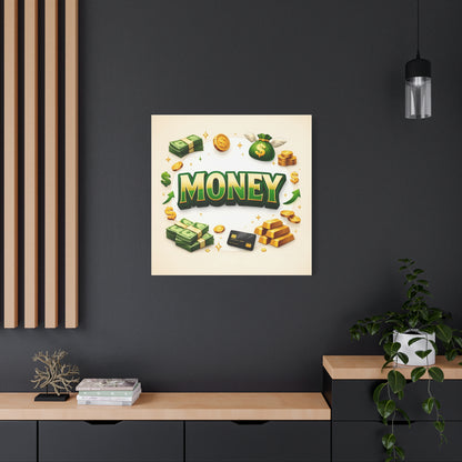 Money Power Canvas Wall Art Canvas image 37