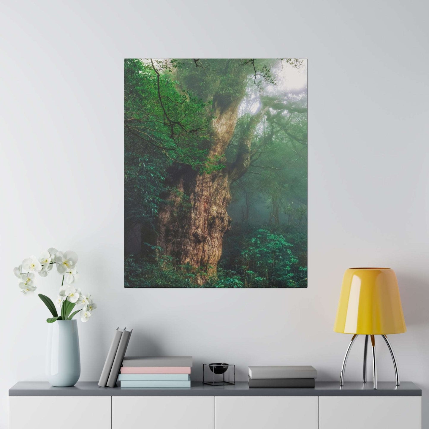 Enchanted Forest: Ancient Tree Canvas Art