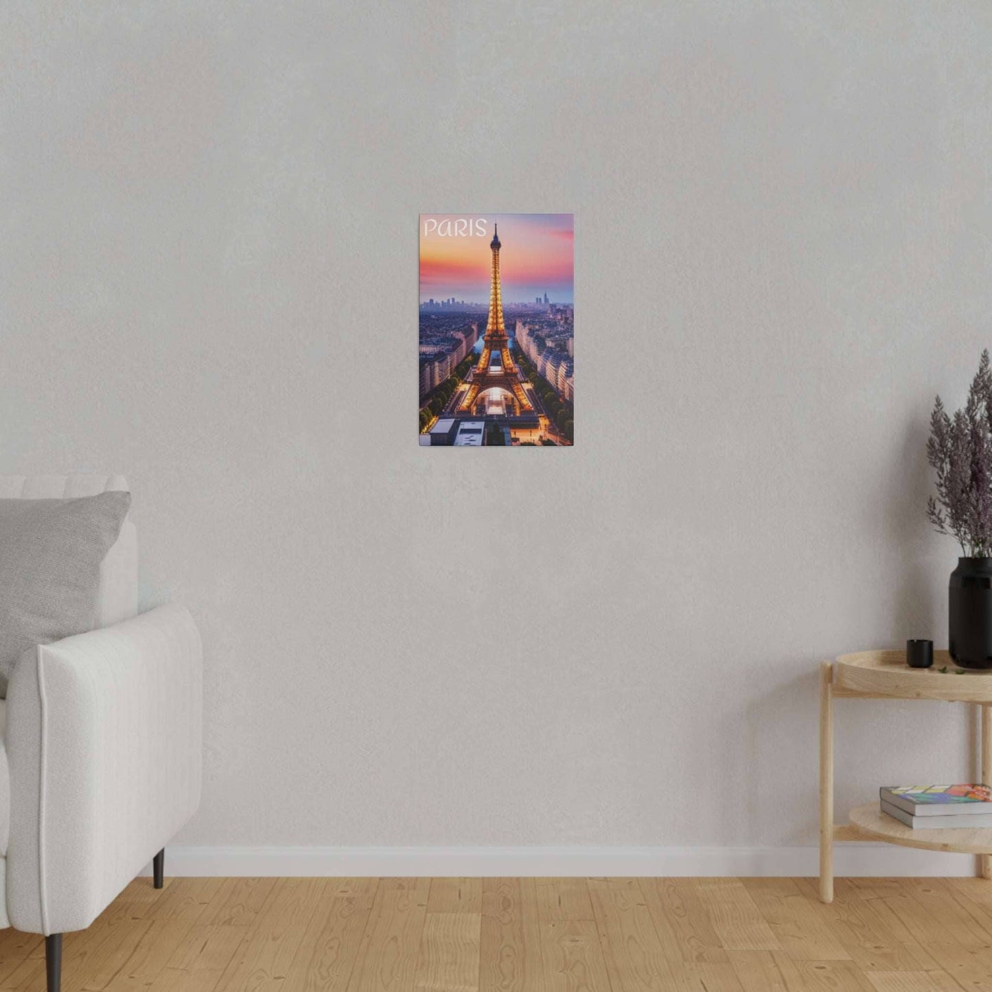 Eiffel Tower Enchantment Canvas