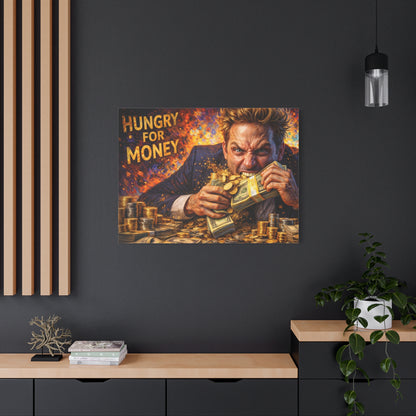 Hungry for Money – Entrepreneur Mindset canvas wall art, product image 58 of 64
