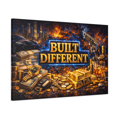 Built Different – Luxury Motivation canvas wall art, product image 63 of 80