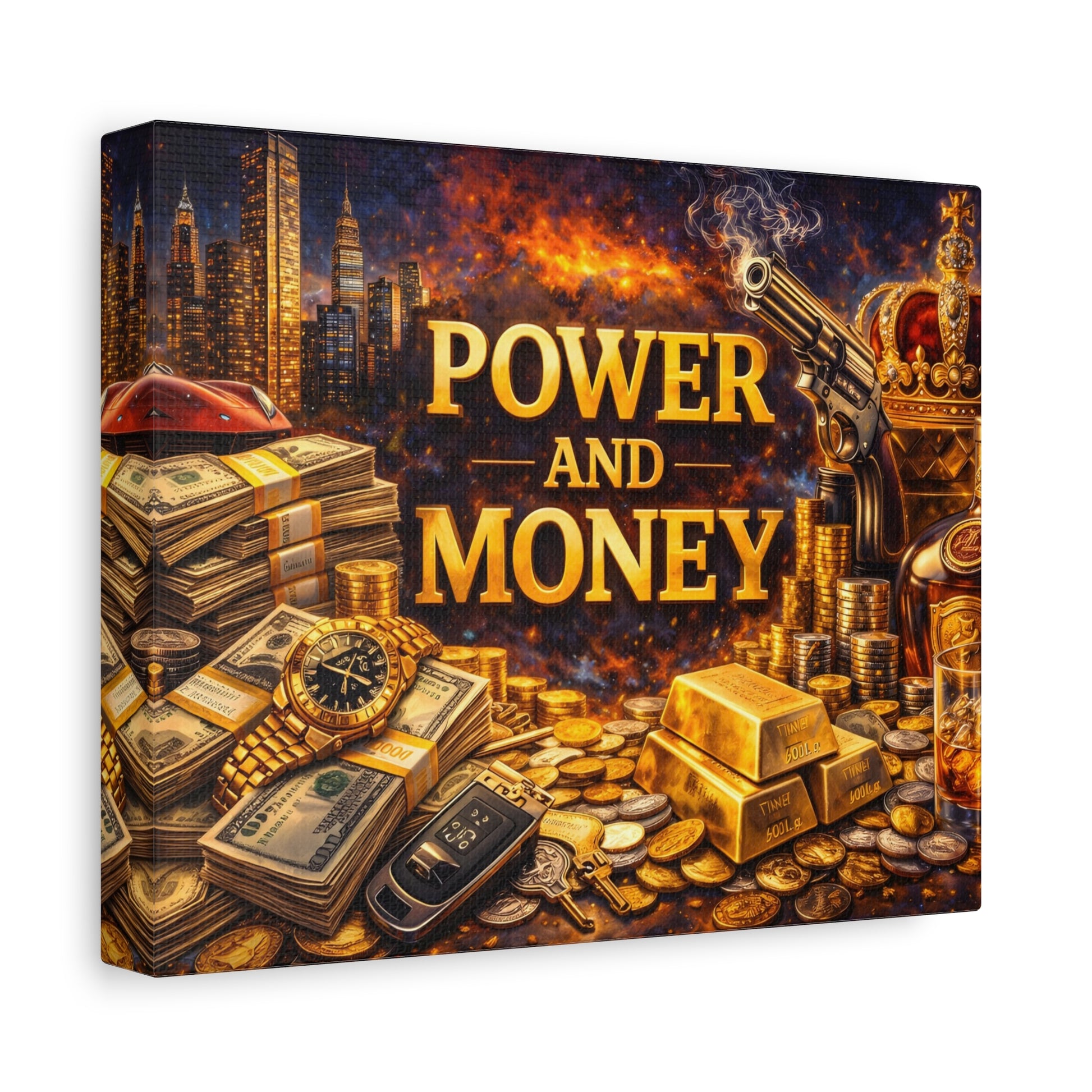 Power and Money – Luxury Entrepreneur canvas wall art, product image 17 of 64
