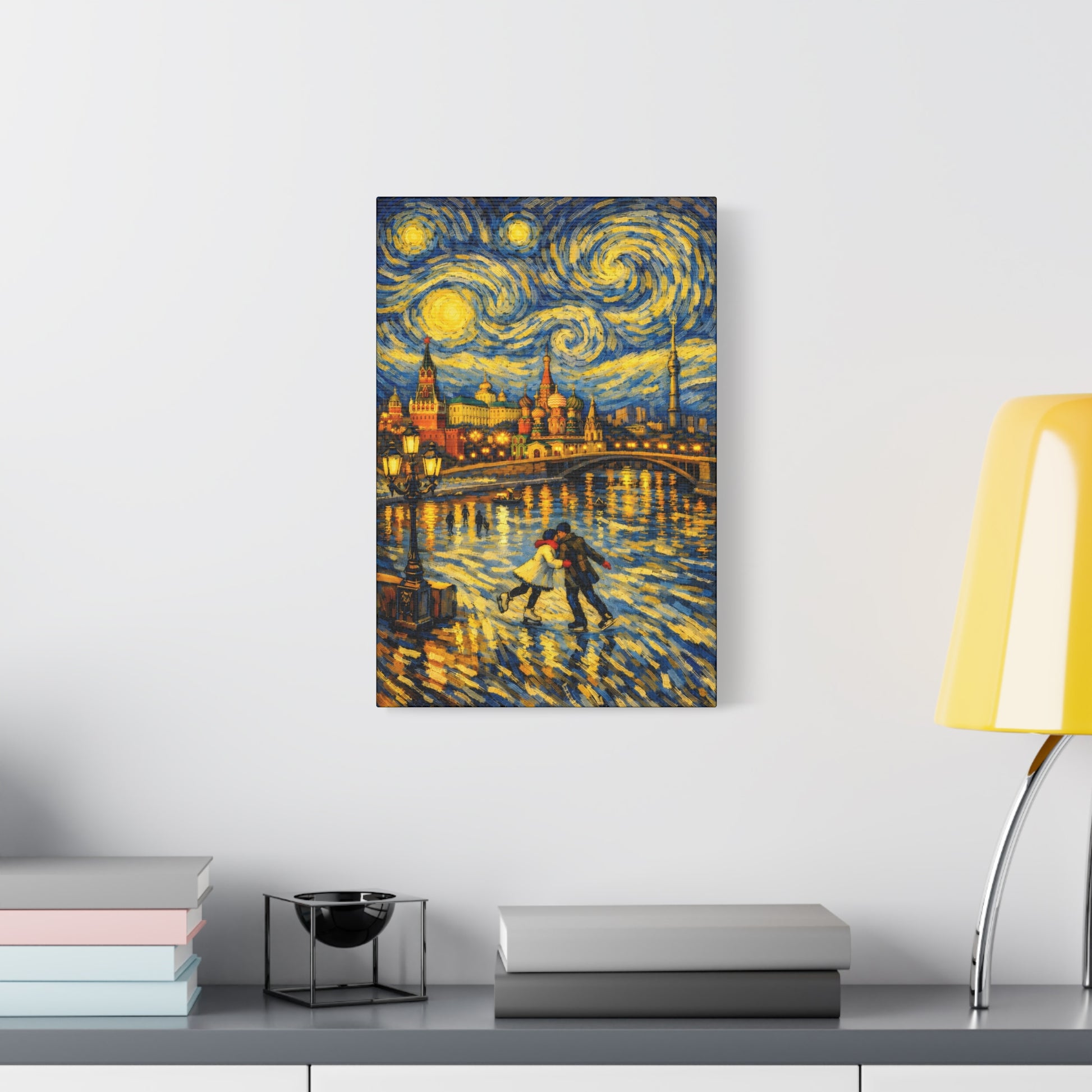 Moscow in a Starry Night – Van Gogh Inspired Canvas Print in Van Gogh style canvas art, product image 31 of 68