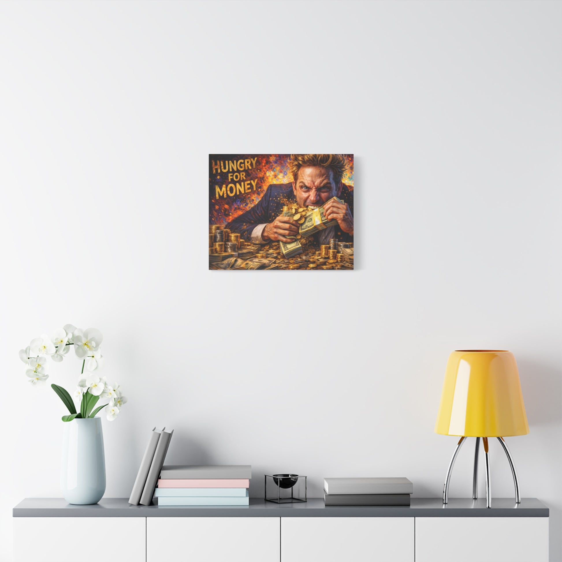 Hungry for Money – Entrepreneur Mindset canvas wall art, product image 36 of 64
