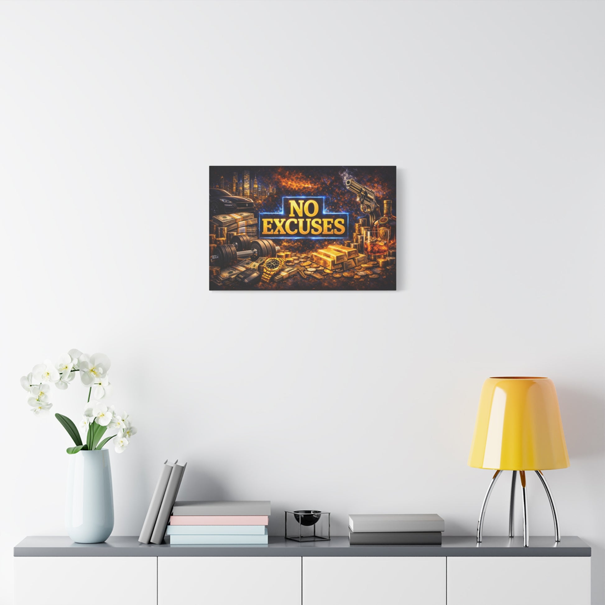 No Excuses – Luxury Motivation canvas wall art, product image 41 of 84