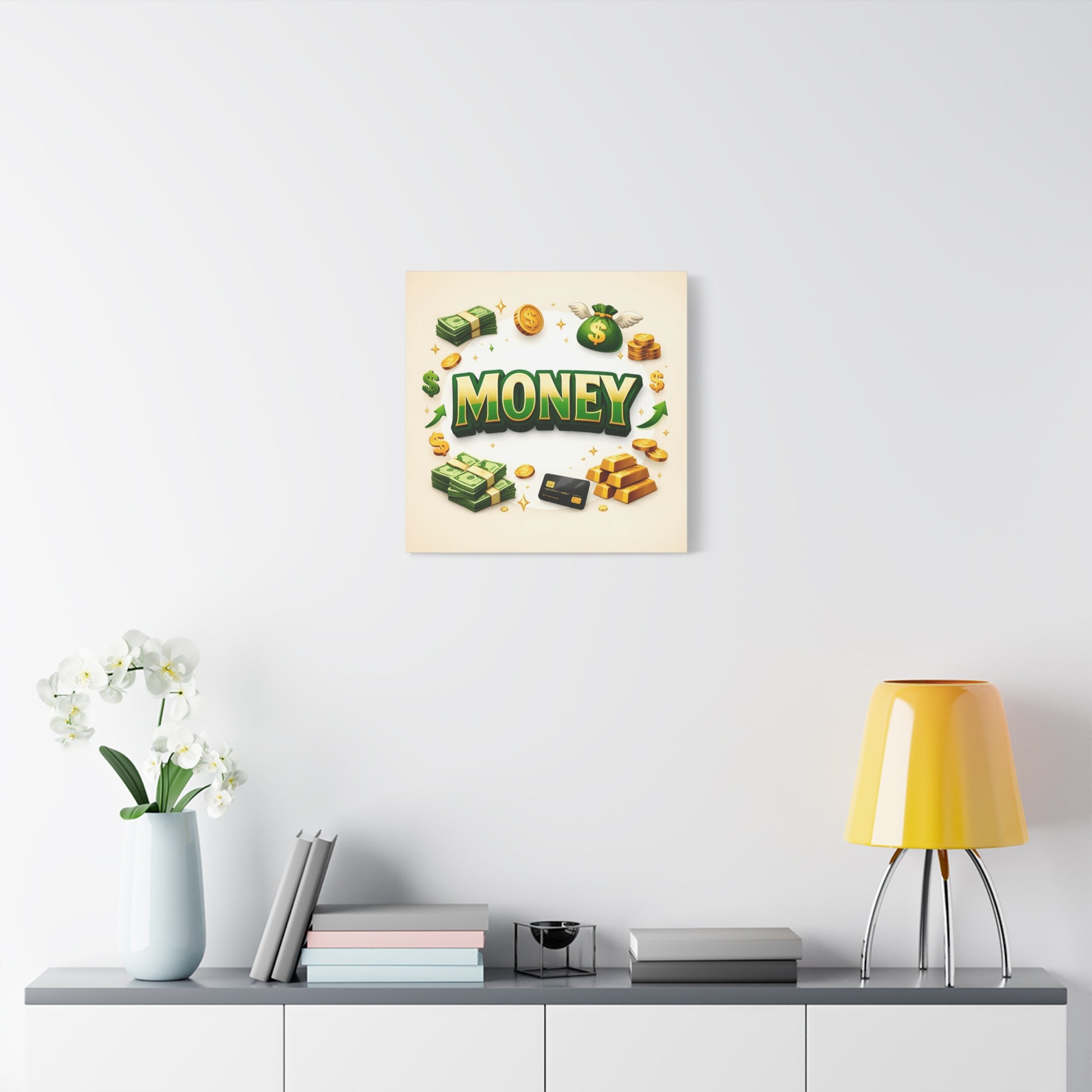 Money Power Canvas Wall Art Canvas image 27