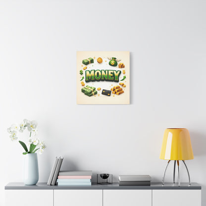 Money Power Canvas Wall Art Canvas image 27
