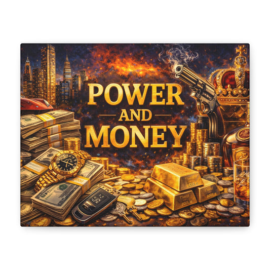 Power and Money – Luxury Entrepreneur canvas wall art, product image 1 of 64