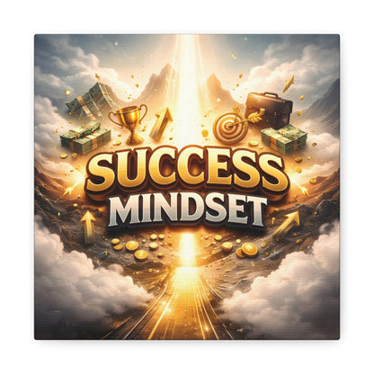 Success Mindset Minimalist Fog Canvas Canvas image 2