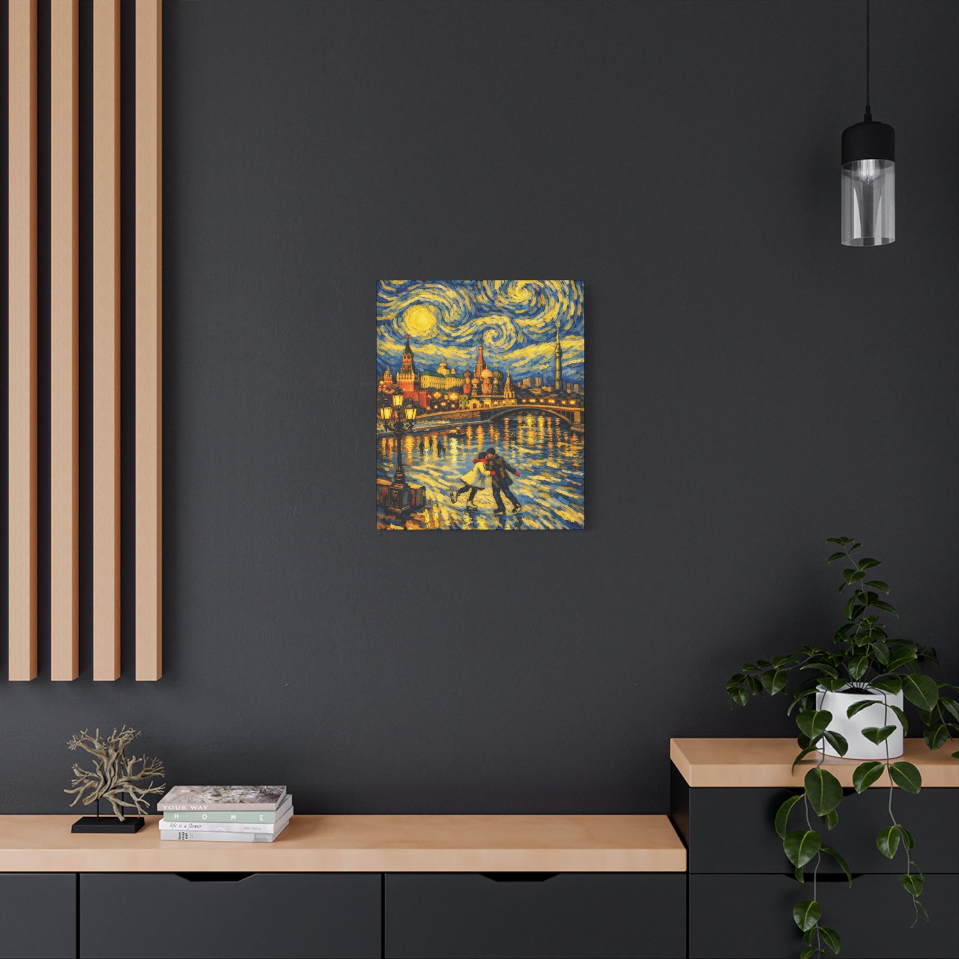 Moscow in a Starry Night – Van Gogh Inspired Canvas Print in Van Gogh style canvas art, product image 44 of 68