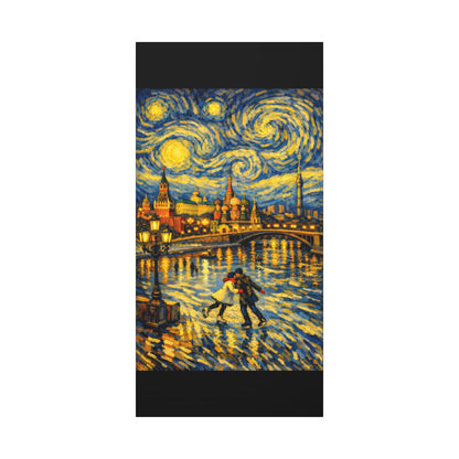 Moscow in a Starry Night – Van Gogh Inspired Canvas Print in Van Gogh style canvas art, product image 14 of 68
