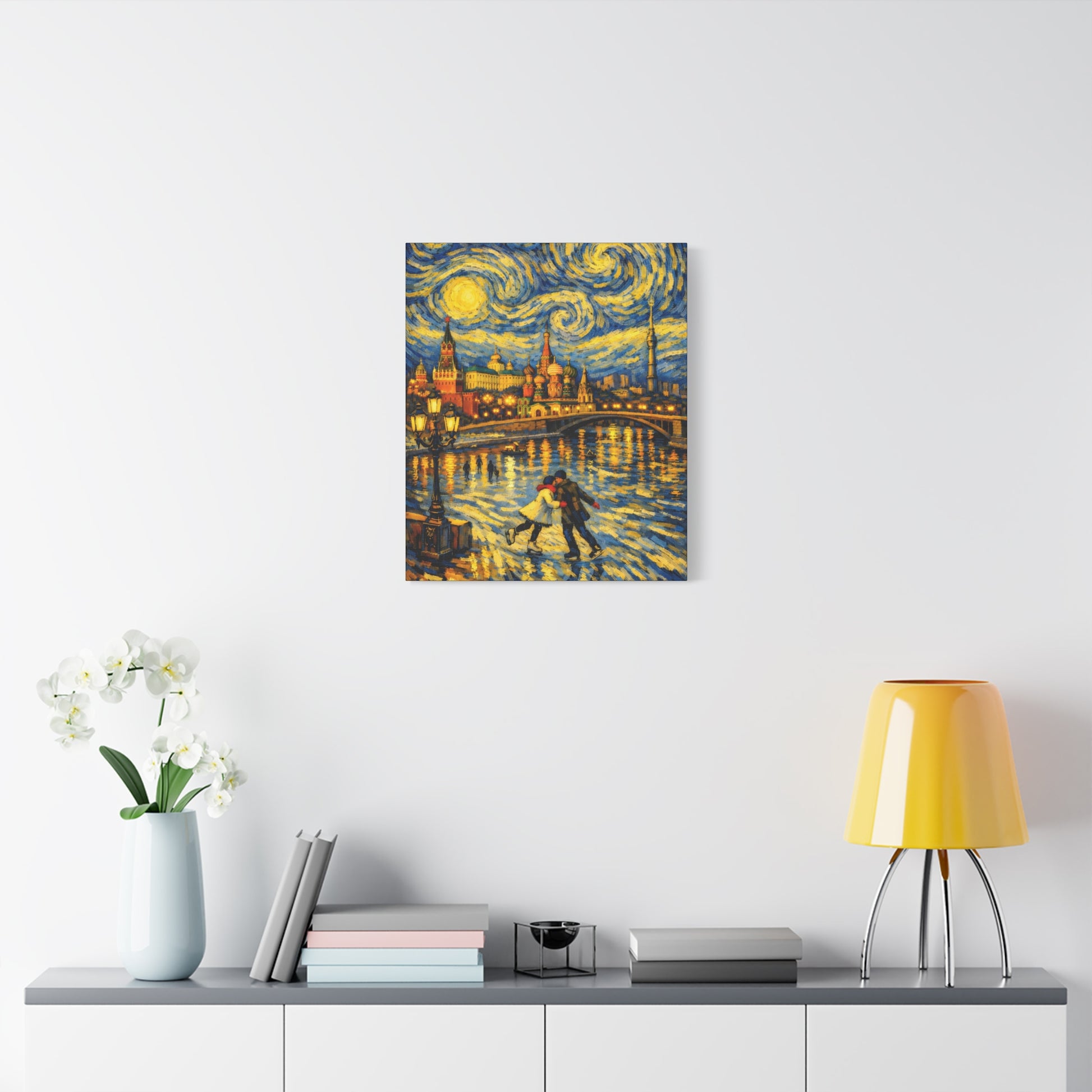 Moscow in a Starry Night – Van Gogh Inspired Canvas Print in Van Gogh style canvas art, product image 43 of 68