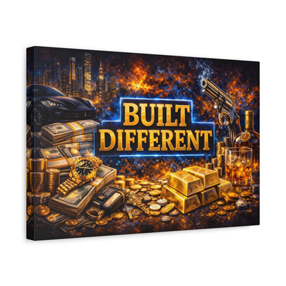 Built Different – Luxury Motivation canvas wall art, product image 33 of 80
