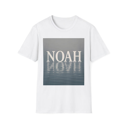 NOAH Reflected in Water | Calm Minimalist Name T-Shirt