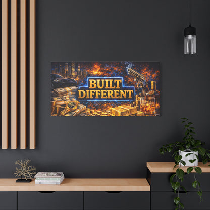 Built Different – Luxury Motivation canvas wall art, product image 71 of 80