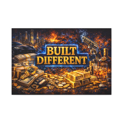 Built Different – Luxury Motivation canvas wall art, product image 15 of 80