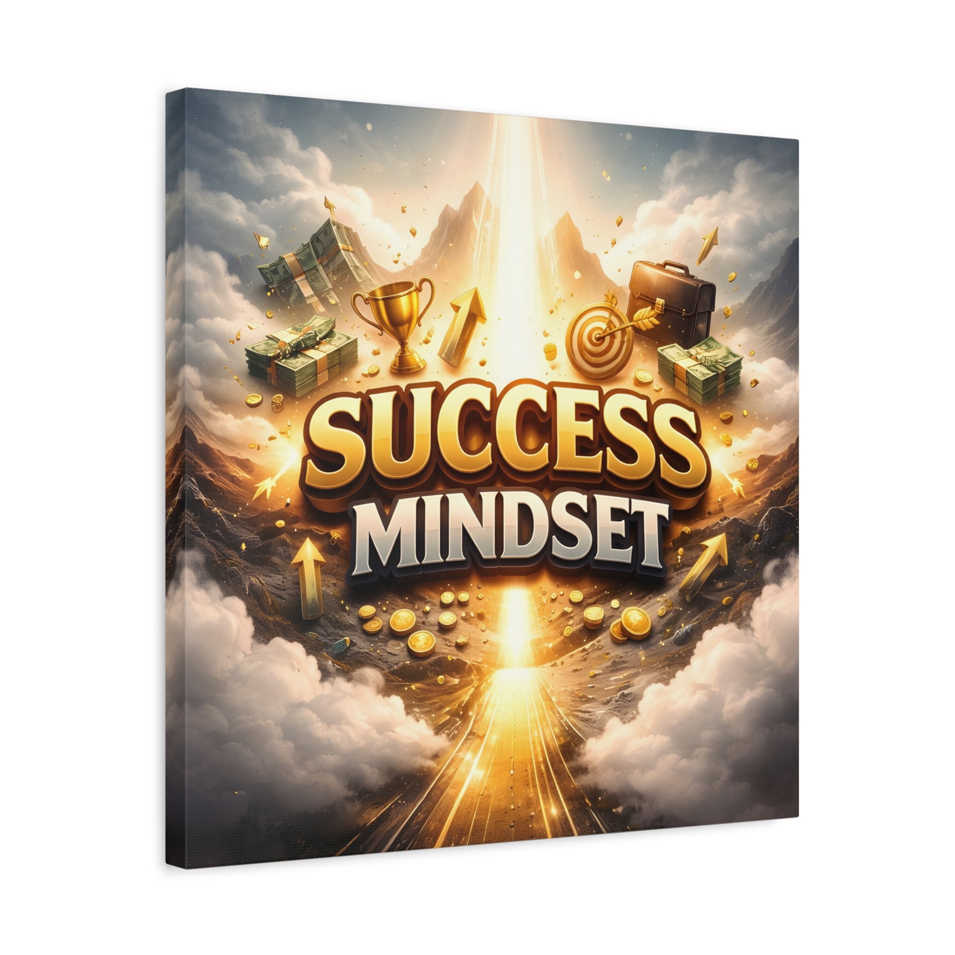 Success Mindset Minimalist Fog Canvas Canvas image 26