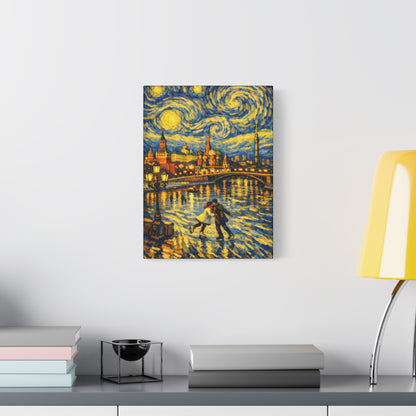 Moscow in a Starry Night – Van Gogh Inspired Canvas Print in Van Gogh style canvas art, product image 28 of 68