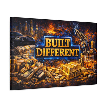 Built Different – Luxury Motivation canvas wall art, product image 51 of 80