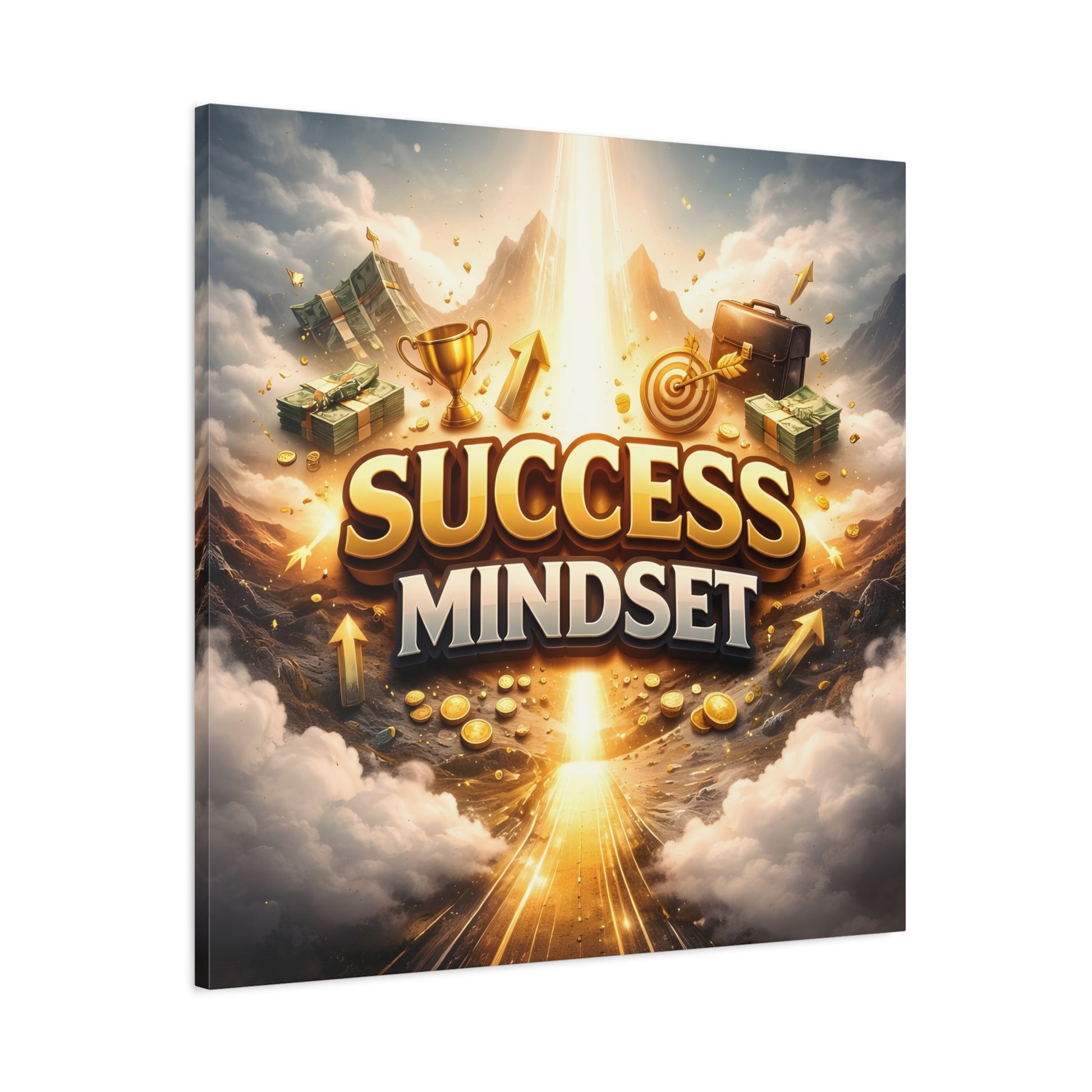 Success Mindset Minimalist Fog Canvas Canvas image 35