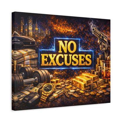 No Excuses – Luxury Motivation canvas wall art, product image 37 of 84