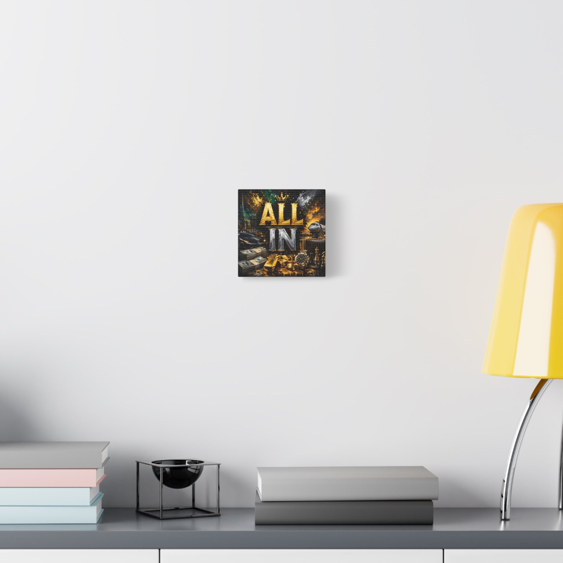 All In – Luxury Entrepreneur canvas wall art, product image 12 of 40