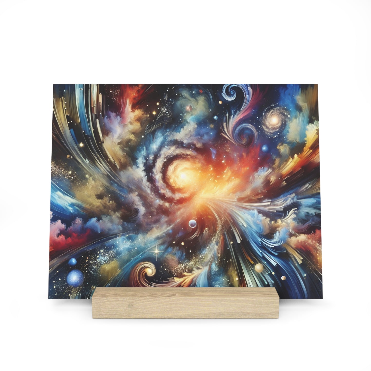 Cosmic Symphony: Dynamic Space Gallery Board – Inspirational Art