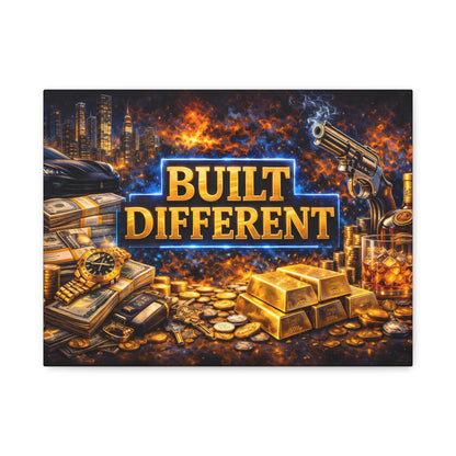 Built Different – Luxury Motivation canvas wall art, product image 4 of 80
